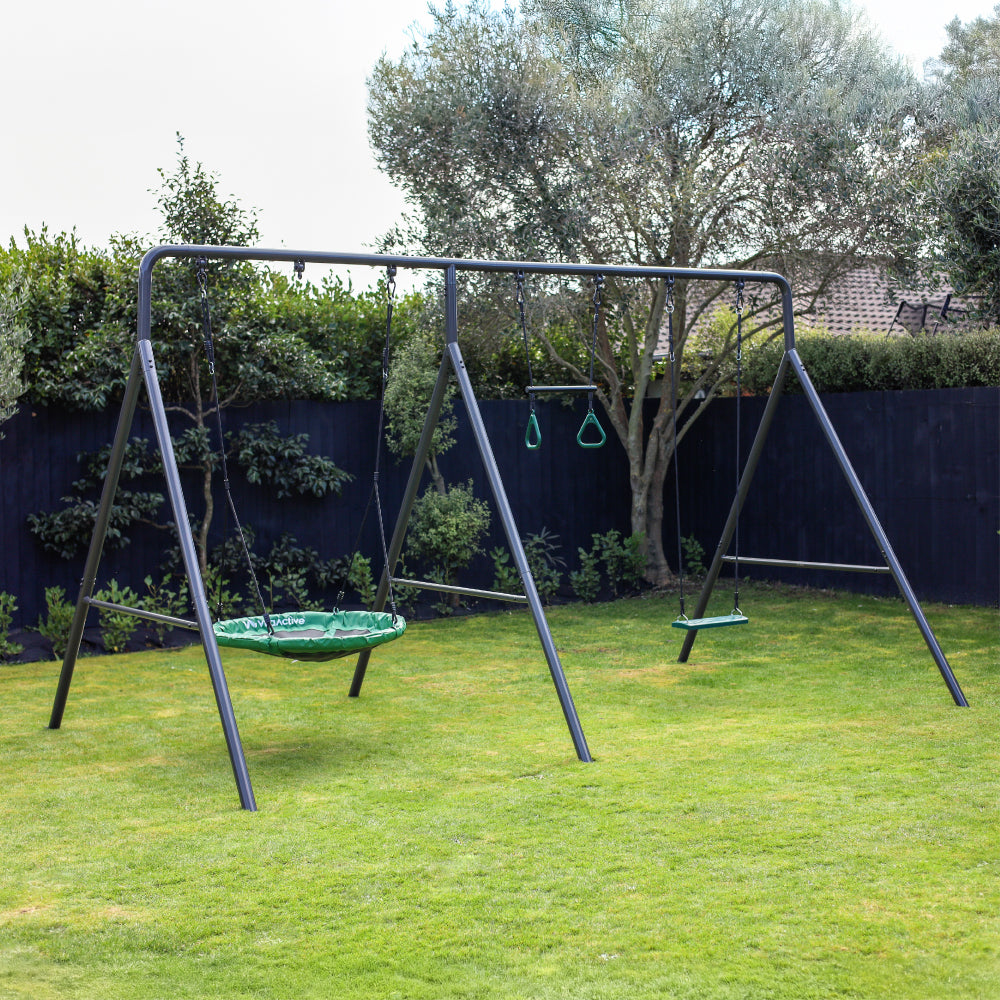 TitanPro Swing Set with Saucer Swing