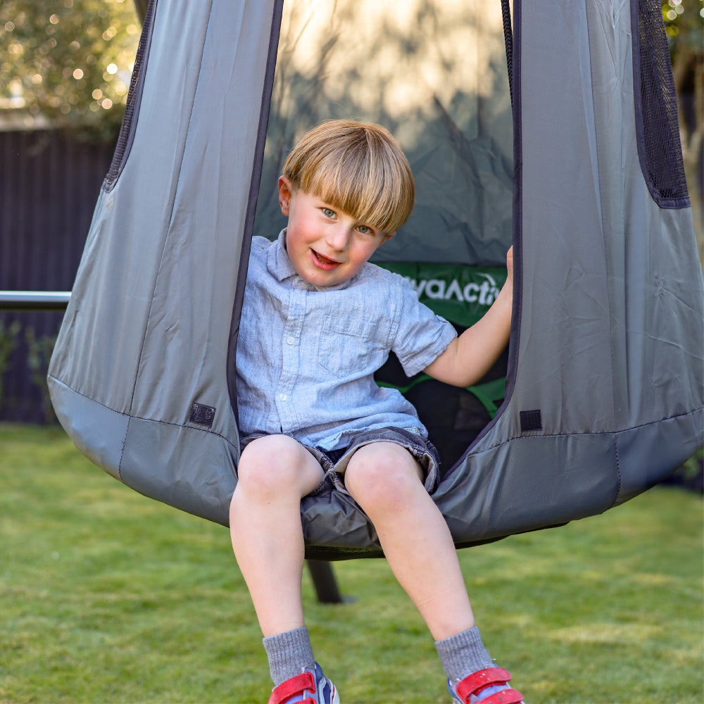 TitanPro Swing Set with Saucer Tent Swing