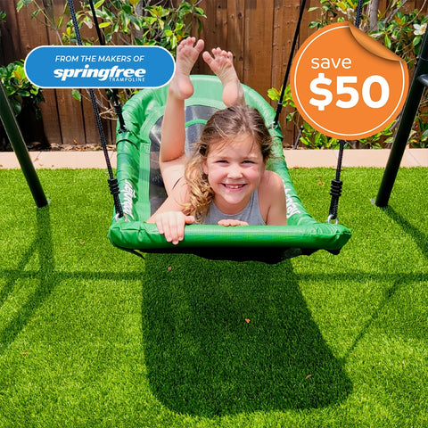TitanFlex Swing Set with Boat Swing