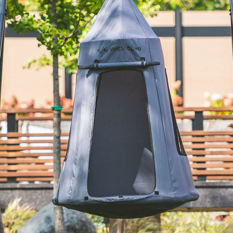 FlyMax Saucer Tree Swing With Tent